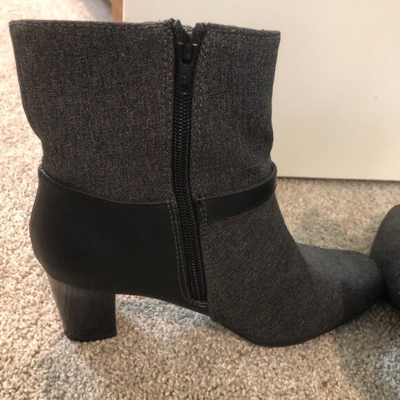 Aerosoles Ankle High Boots with Strap - Picture 7 of 9